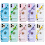 3D Flower Aesthetic Butterfly Charm Strap Phone Case Cover - Image 13