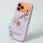 3D Flower Aesthetic Butterfly Charm Strap Phone Case Cover - Image 7