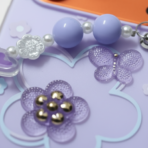 3D Flower Aesthetic Butterfly Charm Strap Phone Case Cover - Image 9
