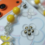 3D Flower Aesthetic Butterfly Charm Strap Phone Case Cover - Image 11